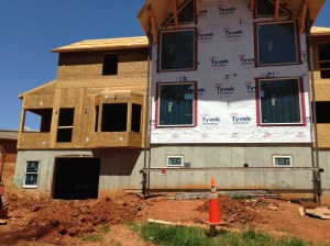 Windows installed on house facing road