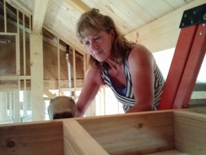 Really concentrating!  Looks like I better start using botox on those wrinkles!